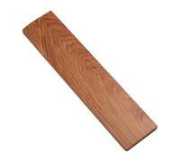 Linkidea Reposamanos ergonómico, reposamuñecas para oficina, computadora, portátil, compatible con teclados Logitech, Razer, Glorious TKL, palisandro, rústico, rojo, sólido, antideslizante, ergonómico