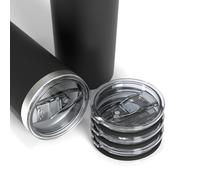 Linkidea Tapa de vaso de 20 onzas compatible con Yeti Rambler, Sunwill, Weotewo, paquete de 4 tapas de repuesto a prueba de derrames para boca de taza de 3.2 pulgadas