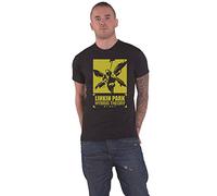 Linkin Park 20th Anniversary Hombre Camiseta Negro M 100% algodón Vorne Bedruckt Regular