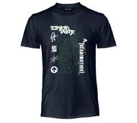 Linkin Park Camiseta de hombre y mujer Reanimation - Camiseta oficial Rock Band, azul navy, XS