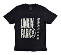 Linkin Park - Camiseta unisex con logotipo de la banda de cambio, color negro, Negro, L