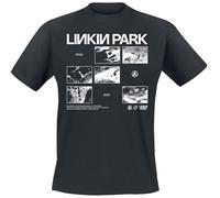 Linkin Park from Zero Block Hombre Camiseta Negro XL 100% algodón Vorne Bedruckt Regular