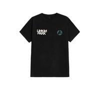 Linkin Park from Zero of Something Unisex Camiseta Negro 100% algodón Regular