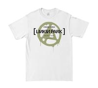 Linkin Park from Zero Official Merch Olive Spray tee from Zero Official Merch Olive Spray Camiseta Unisex Adulto