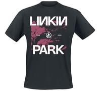 Linkin Park from Zero Park Hombre Camiseta Negro 3XL 100% algodón Vorne Bedruckt Regular