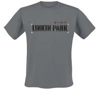 Linkin Park Hybrid Theory Hombre Camiseta Gris Marengo 100% algodón Regular