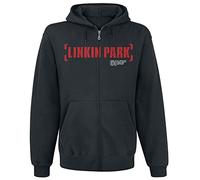 Linkin Park Meteora Red Hombre Capucha con Cremallera Negro M