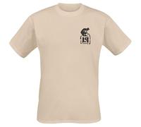 Linkin Park Meteora Spray Hombre Camiseta Arena L 100% algodón Vorne Bedruckt, Hinten Bedruckt Regular