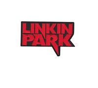 Linkin Park Red Black parche patch bordado con logotipo para planchar de hierro en apliques