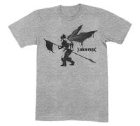 Linkin Park Street Soldier Grey T Shirt X-Large Grey