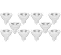 Linkind Bombilla LED GU5.3 MR16 12V, Blanco Cálido, 5W Equivalente 50W Bajo Consumo, 2700K 520 Lúmenes, Ángulo de haz estrecho 36 ° Spotlight, AC/DC 12V, No regulable, Pack de 5 (Paquete de 2)