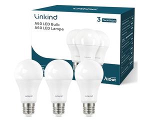 Linkind Bombillas de rosca E27 de 13,5 W, luz diurna de 5000 K, bombilla LED E27, equivalente a 100 W, 1560 lm, bombilla LED de rosca grande, bombillas ES GLS de ahorro de energía para lámparas, no