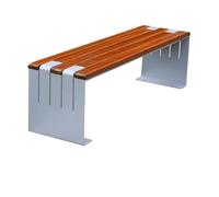 LINKIO Bancos de Patio para Exteriores Silla De Ocio, Taburete Doble, Banco con Respaldo, Banco Comunitario For Exteriores Bancos de Jardín para Exteriores(B 150CM)