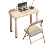 LINKIO Mesa Escritorio Mesa pequeña for el hogar, combinación Sencilla de Escritorio y Silla for computadora, Escritorio for niña, Mesa de Comedor pequeña de Moda Escritorio de Mesa para computadora