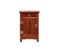 LINKIO Side Tables Bedroom Mesita de Noche de Madera de Estilo Chino, mesita de Noche for Dormitorio, gabinete bajo, gabinete de Almacenamiento, Mesa Auxiliar for sofá Bed Side Table
