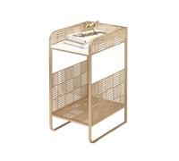 LINKIO Side Tables Bedroom Mesita de Noche pequeña y Sencilla, Armario de Almacenamiento Moderno, Sala de Estar, Estudio, Almacenamiento en el hogar, mesita de Noche for Dormitorio Bed Side Table(A)