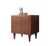 LINKIO Side Tables Bedroom Mesita De Noche Retro De Madera Maciza, Armario De Almacenamiento Sencillo De Estilo Medieval For Dormitorio De Casa. Bed Side Table