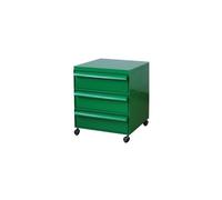 LINKIO Side Tables Bedroom Mesita de Noche Simple, Gran Capacidad, gabinete de Almacenamiento con cajones de Tres Capas, Carrito móvil, gabinete de Almacenamiento for Dormitorio Bed Side Table(A)