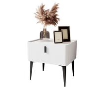LINKIO Side Tables Bedroom Mesita de Noche Simple, Moderna, Minimalista, Estudio, Sala de Estar, gabinete de Almacenamiento for Dormitorio, mesita de Noche Bed Side Table(A)