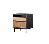 LINKIO Side Tables Bedroom Mueble Auxiliar de Madera for sofá de 50 cm, Ideal for mesitas de Noche en dormitorios y Salones. Bed Side Table