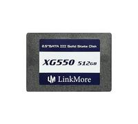 LinkMore XG550 512GB SSD, Disco Duro SSD SATA III de 2,5" (6 GB/s), Disco SSD Interno, Velocidad de Lectura de hasta 540 MB/s, Compatible con portátiles y Equipos de sobremesa de 2,5