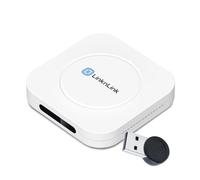 LinknLink iSG Box SE - Hub de hogar inteligente con asistente doméstico integrado y puente HomeKit, compatible con Alexa y Google, añade Zigbee/Z-Wave a través de una memoria USB, materia y control