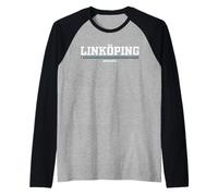 Linkoping Sweden Camiseta Manga Raglan