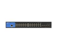 Linksys Interruptor GIGABIT GESTIÓN DE 24 Puertos 4 10G