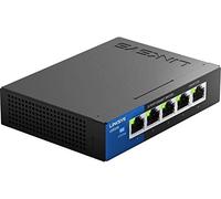 Linksys LGS105 switch Gigabit Ethernet (10/100/1000) Negro - Switch de red (Gigabit Ethernet (10/100/1000))