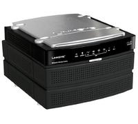 Linksys NAS200 Storage Caja de Almacenamiento Negro