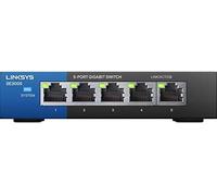 Linksys SE3005 Switch No administrado L2 Gigabit Ethernet (10/100/1000) Negro - Switch de Red (No administrado, L2, Gigabit Ethernet (10/100/1000), Montaje en Rack)