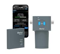 LinkTap ValveLinker 2 Zonas Programador de Riego & Gateway, Clima Smart | Programación Smart por App, Detección de Fallos y Alertas Tiempo Real, Monitoreo Avanzado con Caudalímetros 1" & 2", IP66