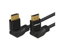 LINKUP - Cable HDMI 4K Video Digital Ultra HD Giratorio 360° - Super Resistente 28AWG - Alta Velocidad 18GB/s | 4096 x 2160 | Compatible con Apple Xbox PS4 PC Samsung TV - 6FT/182CM