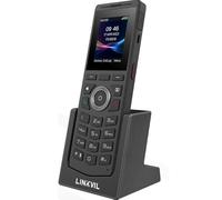 Linkvil Teléfono inalámbrico DECT W610H, 4 líneas SIP, pantalla a color, Bluetooth 5.0, Virtual BLF Keys