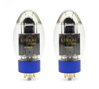 Linlai KT88-D 1 par de 2 válvulas de vacío HiFi tubo electrónico para amplificador de audio de emparejamiento de clase equivalente a 42 W amplificador de potencia