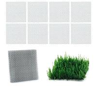 LINLAN Almohadillas de Malla para Musgo acuático de Acero Inoxidable 304, Pared de Musgo, para Fijar y propagar musgos acuáticos, filtración DIY para acuarios y AQU