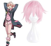 LINLINCD - Anime Coer Wig. Anime. Die Animation Cosplay Pelucas Kisaragi Koi. Cosplay Rosa Pelucas Halloween Carnaval Fiesta Cosplay Pelucas