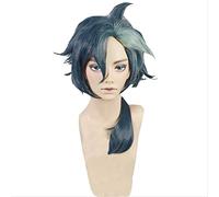LINLINCD - Anime Coer Wig. Anime Sirius The Jaeger Yuliy Peluca Cosplay Peluca de pelo sintético resistente al calor + gorro de peluca
