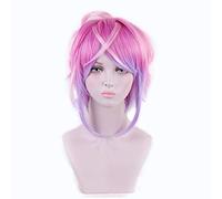 LINLINCD - Anime Coer Wig. Division Rap Battle Hipnosis Mic Amemura Ramuda Peluca corta Cosplay Disfraz Hombres Pelo Sintético Halloween Fiesta Pelucas