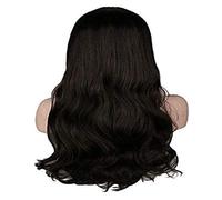 LINLINCD -Anime Coer Wig. Peluca larga ondulada para mujer Natruale Cosplay negro marrón claro marrón oscuro 68 cm pelucas de cabello sintéticas, 28 pulgadas, negro (color: 28 pulgadas, tamaño: marrón