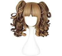 LINLINCD - Anime Coser Wig 35 cm sintético de dos pesos Cosplay pelucas 100% alta temperatura TIG - 420 A Voland