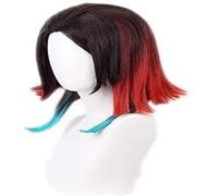 LINLINCD - Anime Coser Wig Anime Cosplay Peluca Demon Slayer Enmu Anime Fair Halloween Fiesta Carnaval Peluca Anime Fans Regalo