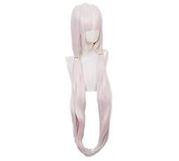 LINLINCD - Anime Coser Wig Anime Nekopara Chocolate Vanilla Peluca Larga a Cuadros Cosplay Disfraz Resistente al Calor Pelo Sintético Mujeres Pelucas 1 Voland (fluido)