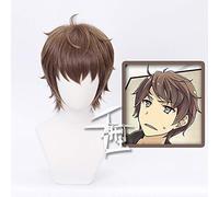 LINLINCD - Anime Coser Wig Azusagawa Sakuta Hombres Cosplay Disfraz Rascal no de Senpai Pelucas Protección del Cabello Resistente al Calor