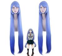 LINLINCD - Anime Coser Wig My Hero Academia Big3 Fluktuation Cosplay Peluca Boku No Hero Academia Disfraz Pelo Azul Disfraz Halloween Fiesta Edad de los Héroes Wigs+ Peluca Cap