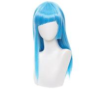 LINLINCD -Anime Coser Wig Suguru Geto Wig Jujutsu Kaisen Suguru Geto Cosplay peluca con peluca larga negra (Color: Kasumi Miwa)