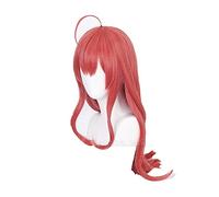 LINLINCD -Anime The Quintesential Quintuplets Nakano Itsuki Cosplay Peluca Larga Pelo Sintético+Peluca Cap Fiesta Juego de rol Niñas