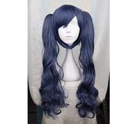 LINLINCD Black Butler Kuroshitsuji Ciel Phantomhive Cross-Dressing Niñas Cosplay Peluca Drak Azul