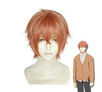 LINLINCD Cosplay peluca de anime Dó Sato Mafuyu peluca corta Cosplay disfraz de pelo sintético resistente al calor hombres mujeres Halloween fiesta pelucas