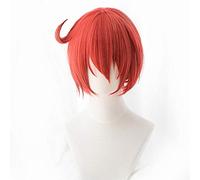 LINLINCD Cosplay peluca de Cosplay nuevas células en el trabajo Cosplay eritrocitos glóbulos rojos neutrófilos Plaquetas sintéticas Hataraku Saibou Cosplay Pelucas+casquillo de la peluca como foto